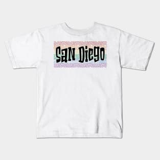 LGBTQ PRIDE USA SAN DIEGO Kids T-Shirt